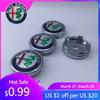 For Alfa Romeo 2026 Hot Sticker 4PCS Car Hub Center Cover Protective Cover Badge Identity Protective Cover for Alfa Romeo Giulia