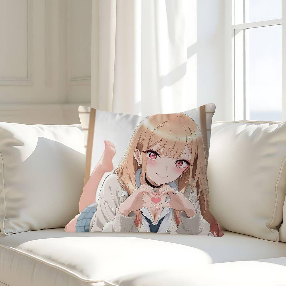 Marin Kitagawa Cushion Cover Decorative Pillow Sofa Home Decor Case Pillow Cases