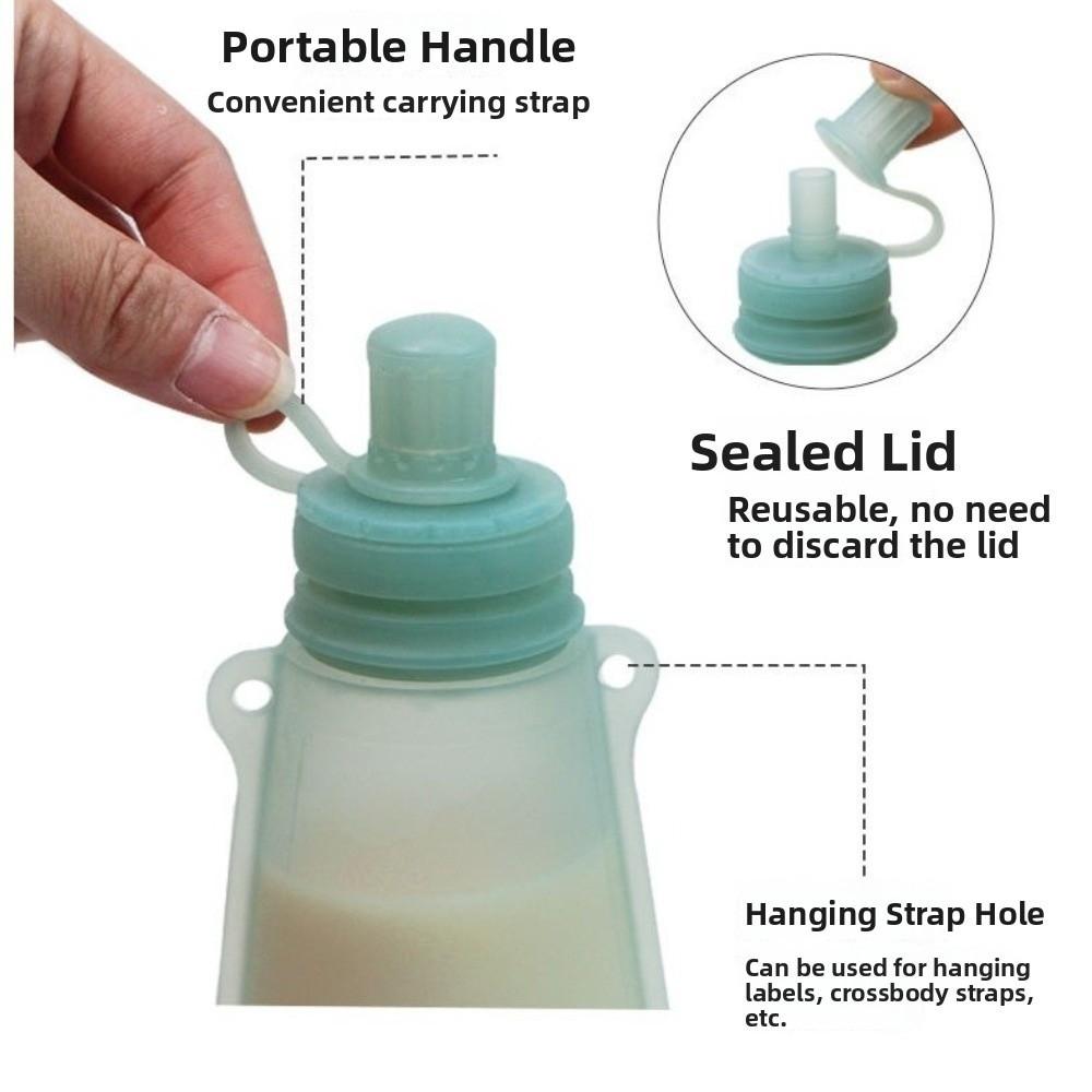 Refillable Milk Storage Bag Reusable Baby Food Container Baby Care Product