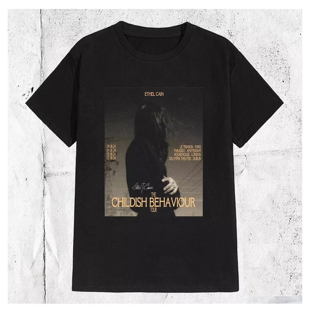 The Childish Behaviour Tour 2024 Ethel cain Cotton T Shirt Full Size S-4XL UR797 S