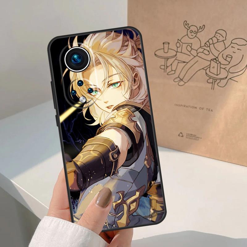 Albedo Genshin Impact Case For Honor Magic 8 Pro 5 6 7 Lite Honor 200 400 Pro X9c X9b X9a X8a X8b 50 70 90 Cover