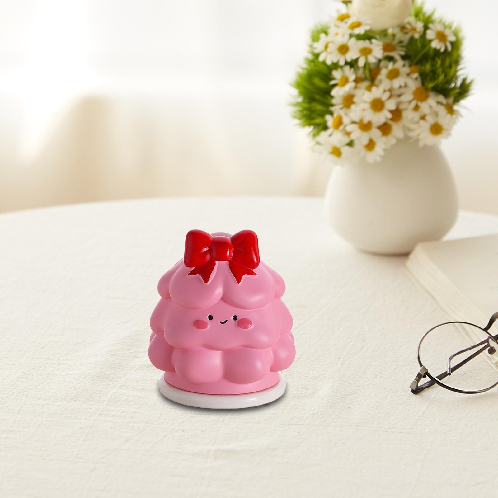 

Christmas Toothpick Holder Toothpick Dispenser Festive Stylish Accessories Compact for Restaurant Kitchen Decor рожевий