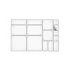 Yiyi Gou Cosmetic Storage Box with Dividers - Jewelry, Lipstick, and Mask Organizer for Dormitories and Dressing Tables