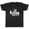 Cycling Dream It Live It Graphic T-shirt
