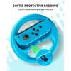 Steering Wheel Game for Nintendo Switch, Family Use Accessories Compatible with Switch JoyCon Controllers