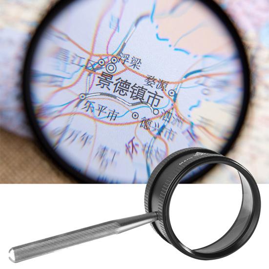 35x50mm 35X Portable Optical Magnifying Glass High Clarity Handheld Loupe Magnifier for Jewelry Identification