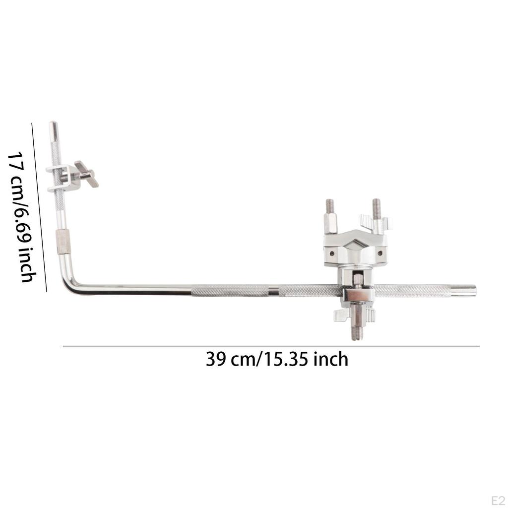 Cowbell Clamp Extension Adjustable Arm Accessory Hardware Drum Accessories