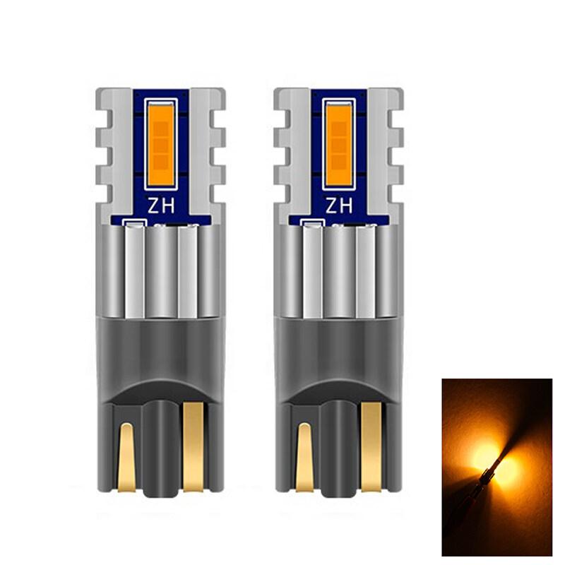 2 Pcs Super Bright T10 Canbus Error Free Car Led Headlight Park Light 1860 SMD W5W Nonpolar LED 12V 24V