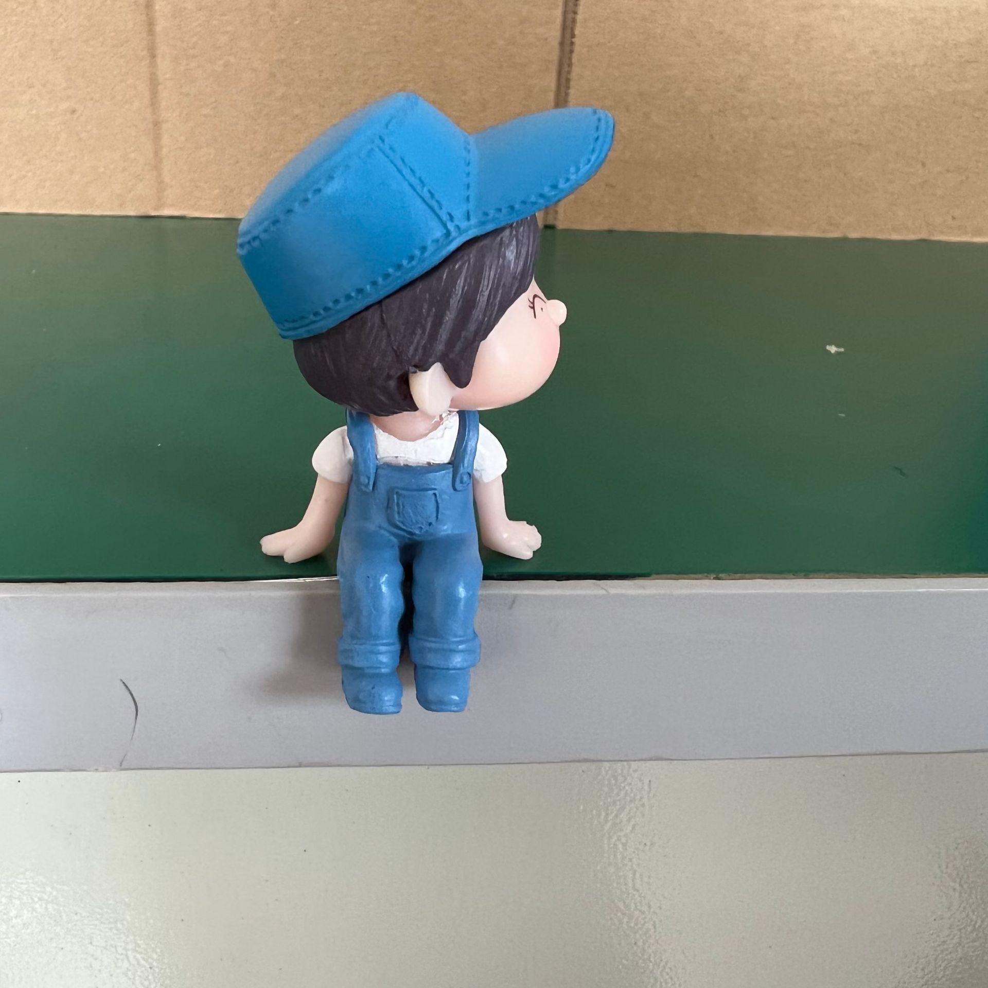 

Мультяшная пара, украшение для торта: Милое украшение салона автомобиля или подарок для девочек на рабочий стол в офисе