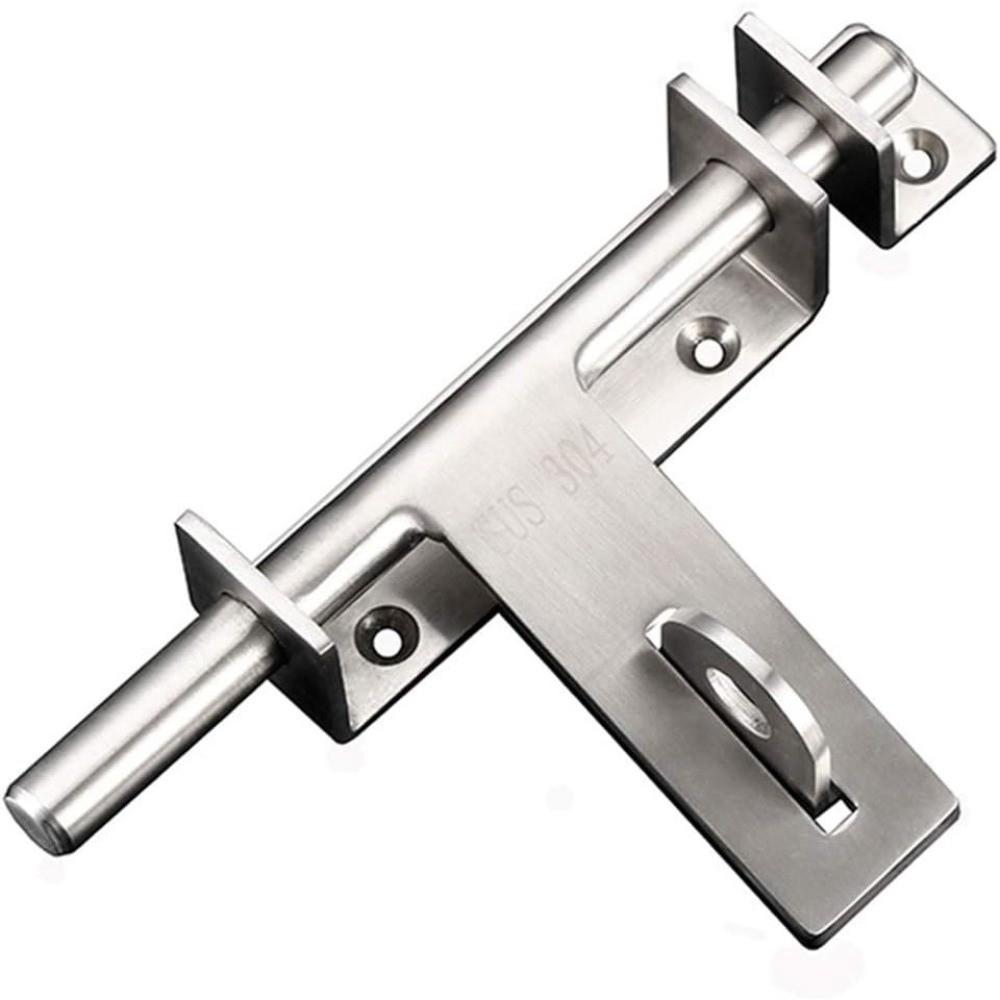 Heavy Duty Door Buckle Hasp Anti-theft Door Lock Buckle Easy To Use Door Bolts Catch Lock Kitchen