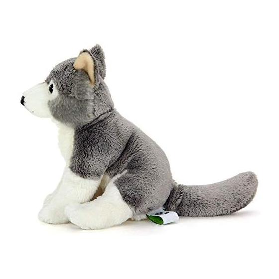 Colorata Wolf Stuffed Toy (Child/Real Animal Family) Gentle Touch Realistic (Wolf Stuffed Toy) Animal Toy Doll Mascot Birthday Gift Present (Meter