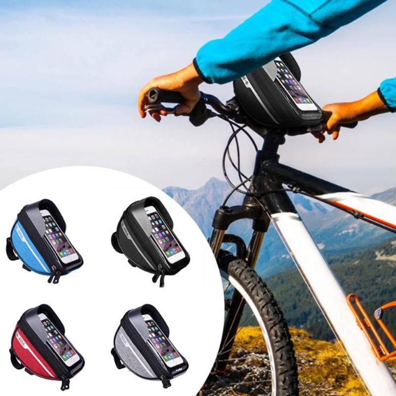 Stylish B-soul Bicycle Handlebar Bag With Sensitive Touch Screen And Large Capacity