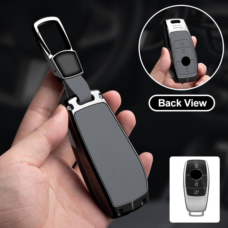 3/4 Button Zinc Alloy Car Key Cover Case For Mercedes-Benz A220 E63S Amg E-Class Gle 350 4Matic E300 E400 E43 W213