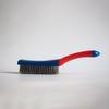 Wire Brush Duty Stainless Bristles For Rust Wielding Slag Dirt & Paint Scrubbing With Deep Cleaning With Plastic Handle Grip