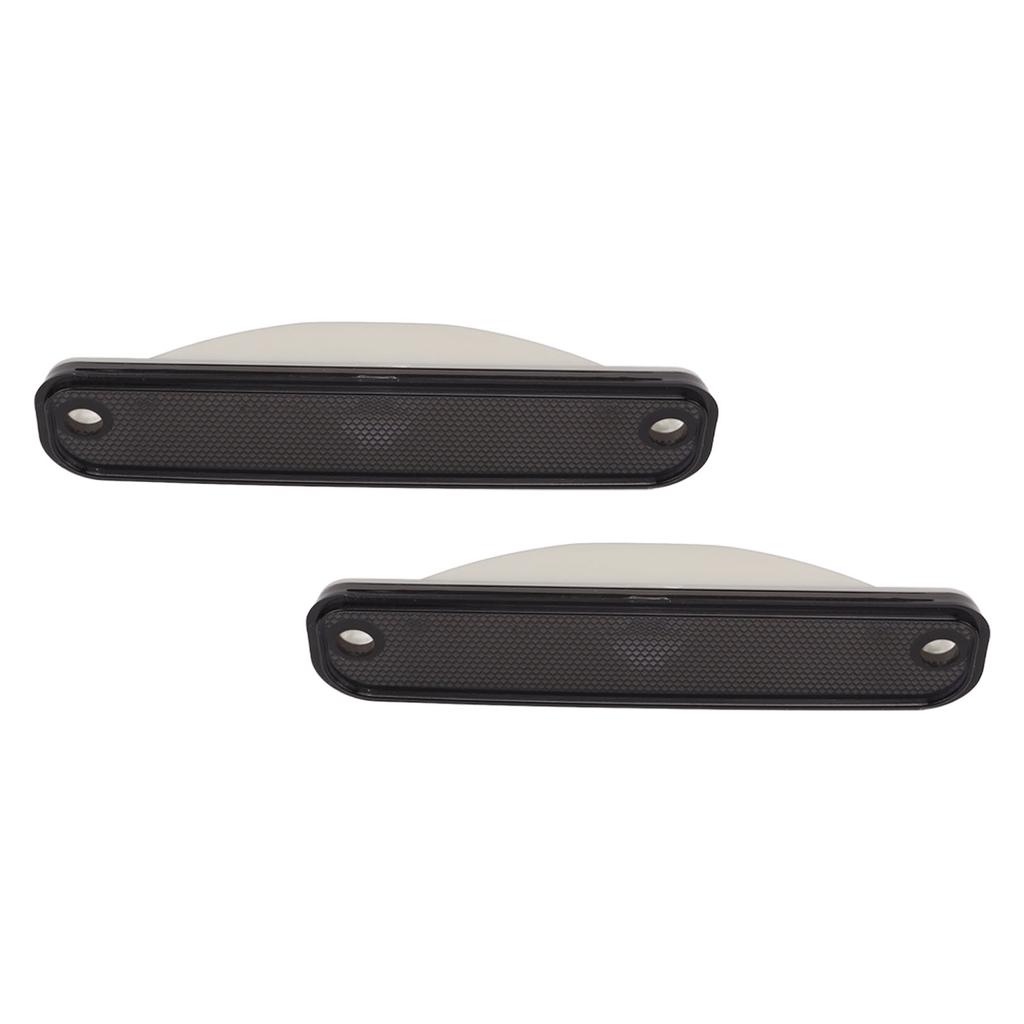 Pair Front Signal Side Marker Light Cover Lens 6270434 Replacement for Pickup Truck 1973‑1980