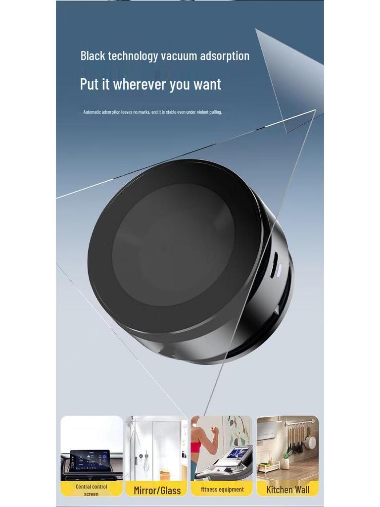 2026 Metal Magnetic Car Phone Holder with Suction Cup for Dashboard Navigation