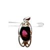 Natural Pink Bi-Color Tourmaline Gemstone 925 Sterling Silver Rare Pendant, Gift