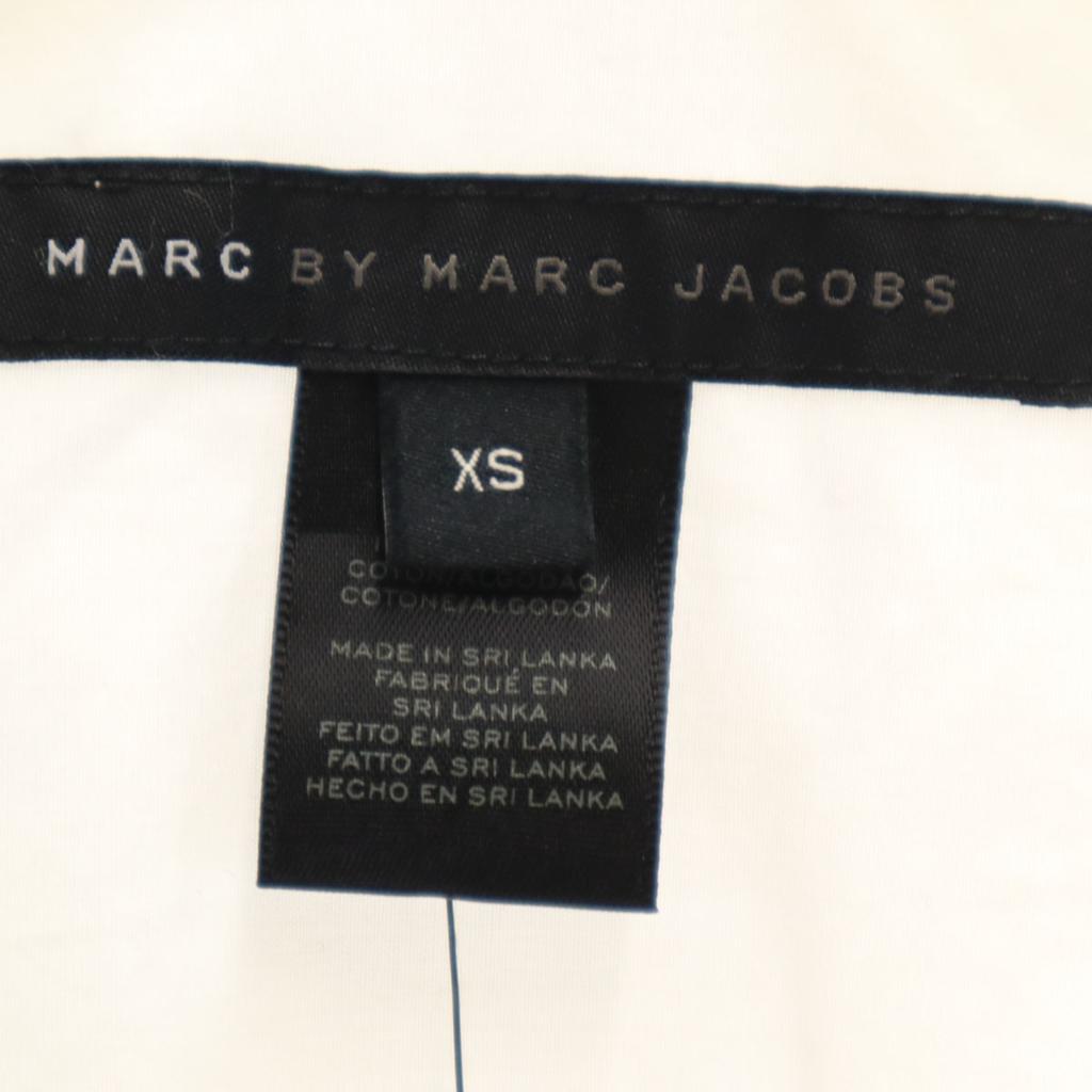 Marc by Marc Jacobs Long Sleeve Bow Tie Shirt XS White Women Used