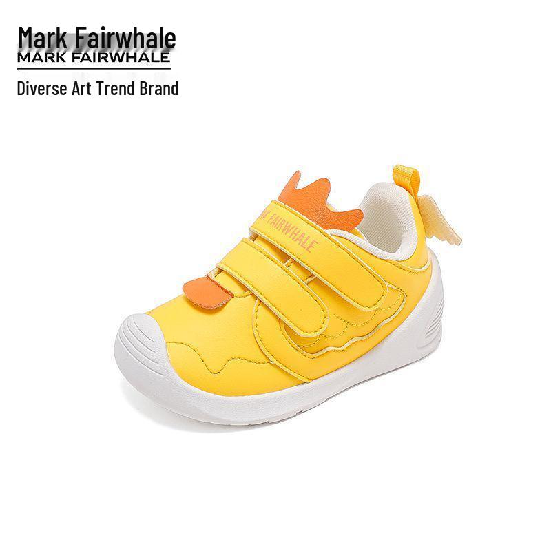 

Mark Fairwhale 2025 Lightweight Spring/Autumn Fashion Toddler Shoes – Ultra-Soft, Casual Style for Boys and Girls Size 16 - Insole 13.0cm лимонно-жовтий колір