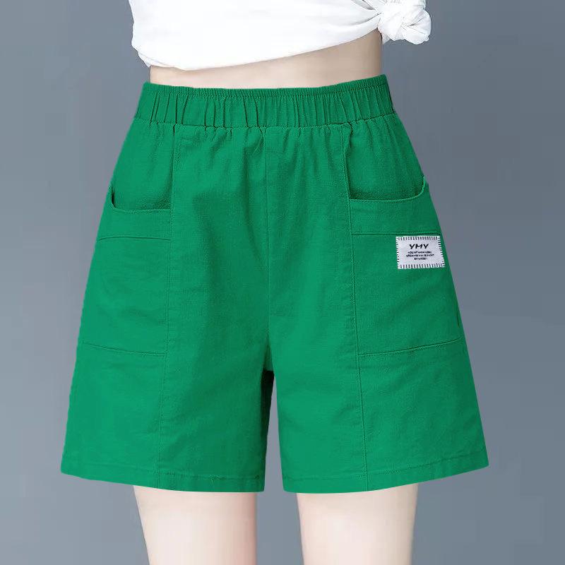 

2025 Women s High-Waisted Slimming Casual Summer Shorts - Loose, Wide-Leg, Thigh-Length M