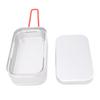 Camping Lunch Box Aluminum Alloy Steam Boil Portable Single Person Meal Box Lunch Container Support for Hiking Fishing