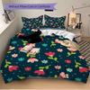 3pcs Floral Pattern Bedding Cover Set, Fashion Classic Popular Print Bedding Set, Soft Comfortable, All Season Use, For Bedroom, Guest Rooma0819135