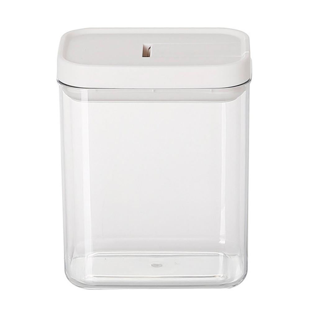 800ml Airtight Food Storage Container Stackable Kitchen Pantry Organization Canister with Leak Proof Lid