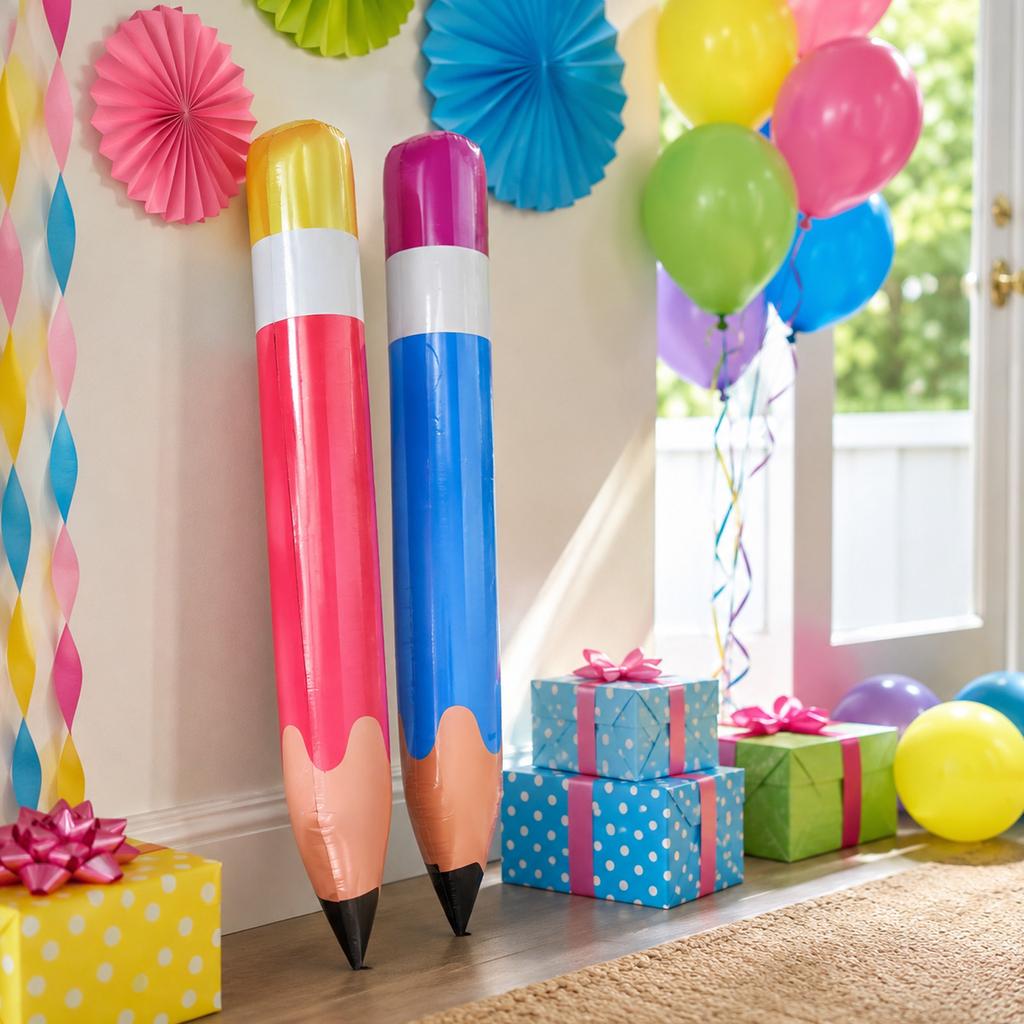 70cm Inflatable Pencil for Party Decorations, Birthday Celebrations and Themed Events