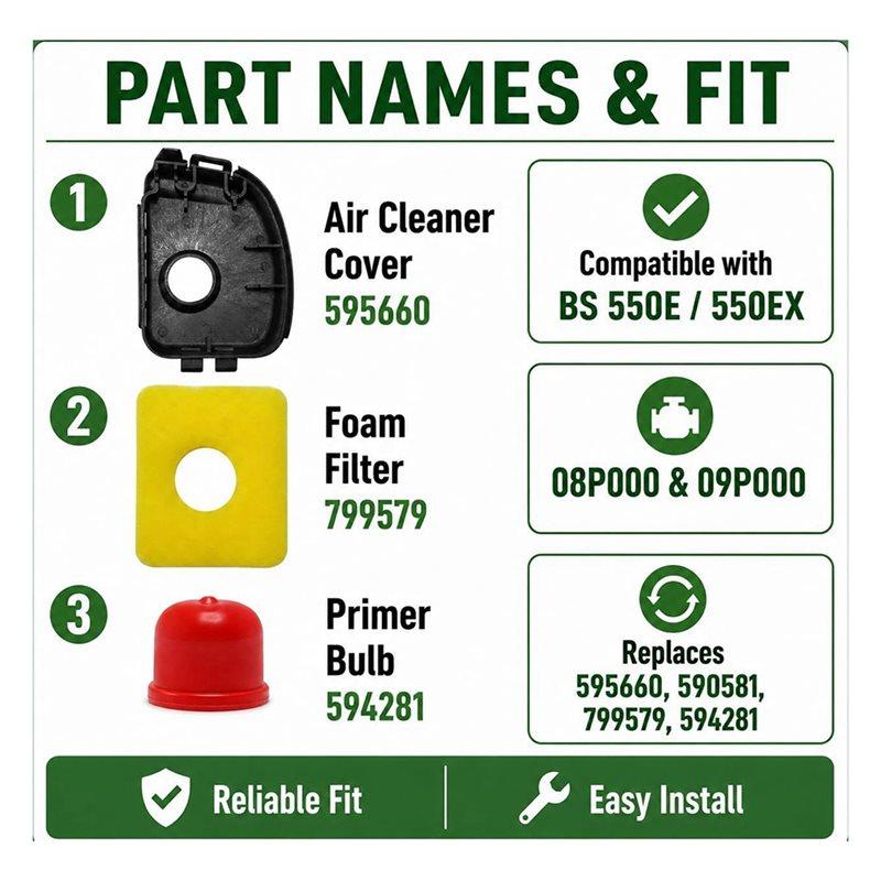 ABKP-Air Cleaner Cover BS Engine Part Lawn Mower Part