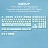 EPOMAKER AegisSil Keycap Silicone Cherry 113 Size Set, Material, Profile, Keys, 65%/75%/96%/Full