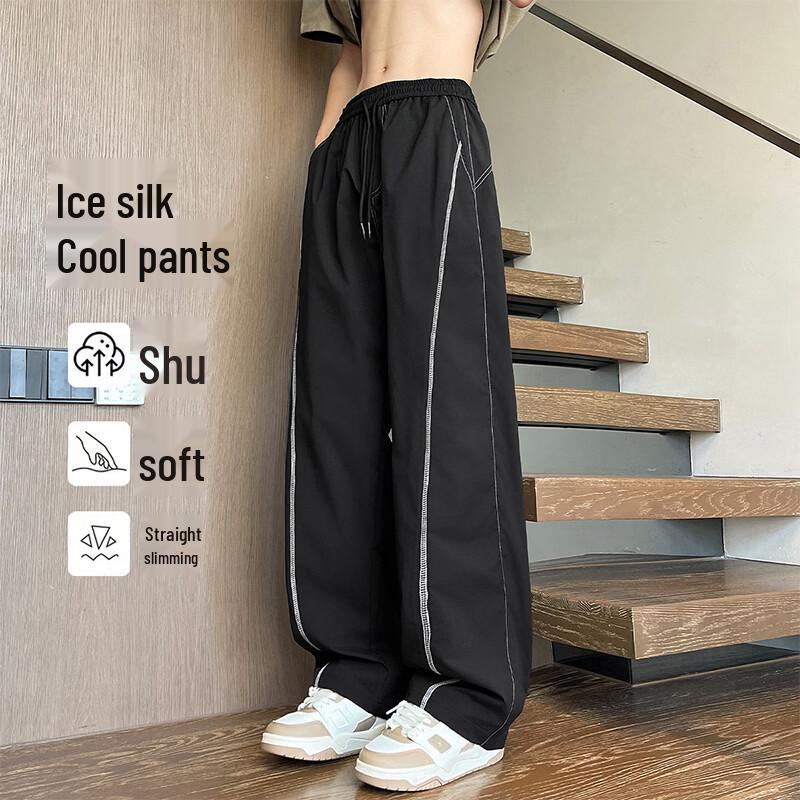 VUUG Men s American Style Functional Straight-Leg Casual Pants 3XL