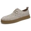Zapatos Casuales de Cuero con Cordones de Gamuza para Hombre Europeos - Tendencia 2022