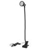 Regulowana lampka klipsowa USB Lampka do nauki Czytania Ochrona oczu Oświetlenie AkcesoriaCzarne
