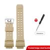 Per Casio G-SHOCK Serie 3410 GW-9400 GW9300 Cinturino in Gomma Siliconica Orologio GW9400 GW9300 Colore Mimetico Braccialetto Polsino Maschile