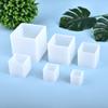 20/25/35/40/50mm DIY Silicone Pendant Mold Jewelry Making Cube Resin Casting Mould Craft Tool Crystal Epoxy Square Cylinder Mold