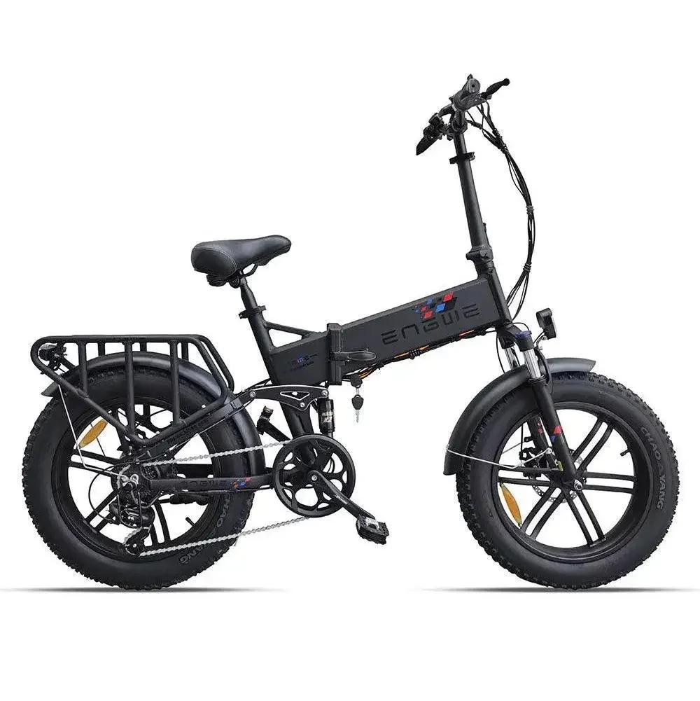 Electric Bike ENGWE X 250W Motor Folding 48V Motor 13AH Lithium Battery 20-inch Fat Tire E Bike Aluminum Alloy Electric Bicycle