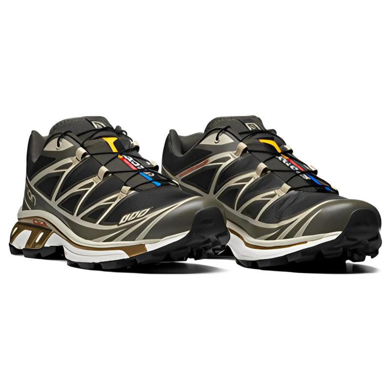 SALOMON XT 6 Low 'Grey Black' Sneakers 471362