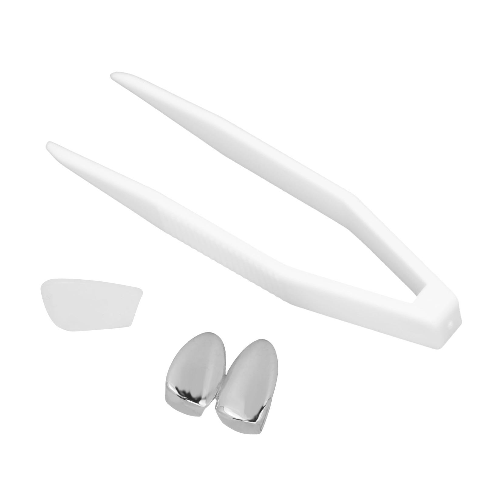 

Покрытие зубов скобка модные металлические украшения для зубов украшения для Хэллоуина Silver