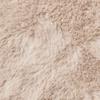 Non Slip Artificial Rabbit Fur Rug OLITE Taupe