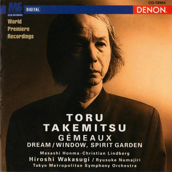 

CD TORU TAKEMITSU - Gémeaux CO78944 Denon 1995 Japan Classical Used