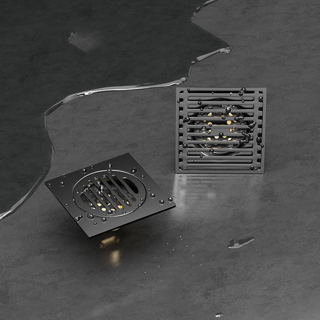 Stainless Steel Floor Drains Square Washing Machine Deodorant Drainer Shower Strainer Cover for Bathroom Toilet Accessories