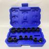 Cylindrical Nut Extractor Set, 5-Piece, Chrome Molybdenum Steel, Extended Thread.