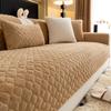 Thicken Plush Sofa Mat Nordic Solid Color Sofa Cover Corner Couch Slipcovers for Living Room Anti-slip Sofa Blanket Home