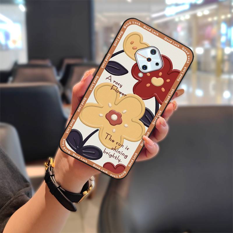 Waterproof Cute Phone Case For VIVO V17/Y9S/X50 Lite/V1945A Durable Cartoon Silicone Soft Case Anti-knock Cover TPU