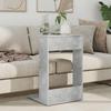 Side Table Concrete Grey 40 x 38 x 62.5 cm Particleboard