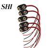 10 pezzi PP3 MN1604 9V Supporto per batteria Clip a scatto Connettore Cavo Cavo Fibbia