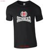 Camiseta unisex Skinhead con logo grande Bandera de Inglaterra Skin Head Moda vintage Cómoda Elegante Suave Transpirable