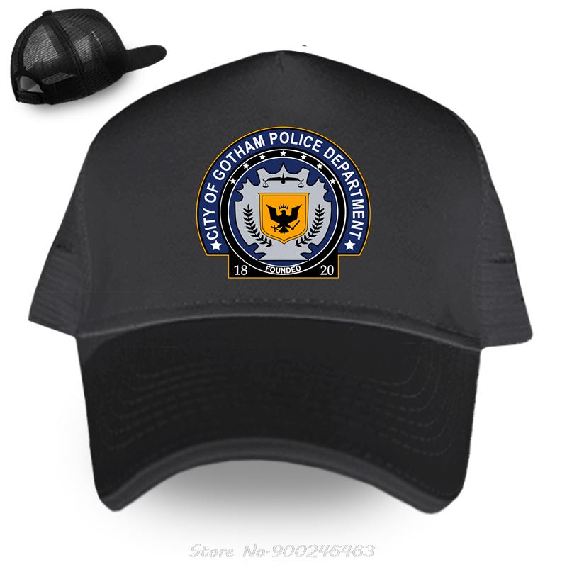 Gotham City GCPD SWAT Gotham Baseball Cap Fashion Hats Unisex Cotton Outdoor Simple Visor Casual Cap Adjustable