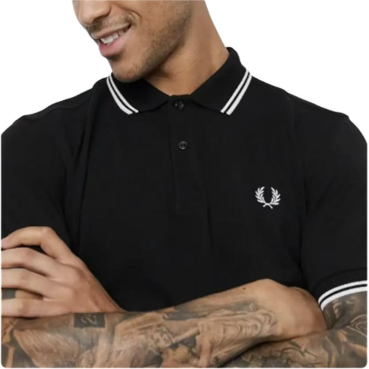 Fred Perry Polo Shirt Men's Navy Blue M3600-NYA