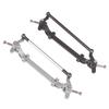 Metalowa Przednia Oś Drążek Kierowniczy Łącznik Maszt Dla 1/14 Tamiya Rc Ciężarówka Traktor Samochód
